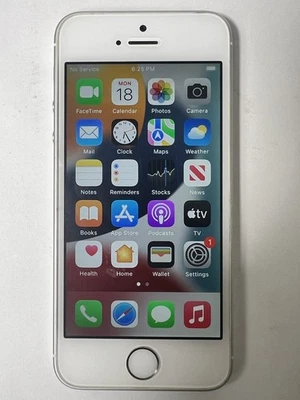 Apple iPhone SE 1st Gen. Unlocked 64GB White  🔋 86%  A1662 MLMG2LL/A iOS 15.8.4 - Image 1 of 4