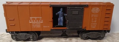 Postwar Lionel X3464 O GAUGE New York Central OPERATING Box Car EXCELLENT CONDIT - Image 1 of 4