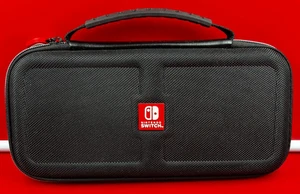 Nintendo SWITCH OEM Original Tragetasche Hartschale Reißverschluss Hülle Schutz mit Spielhüllen - Bild 1 von 5