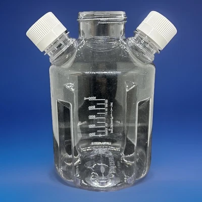 Nalgene 2605-0001 Kulturgefäß 2 Häfen, PC/PP/TFE, 1L (NUR Gefäß) - Bild 1 von 4