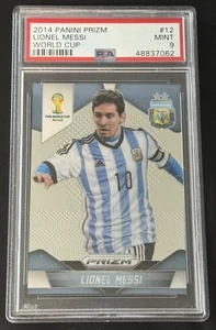 Copa Mundial Panini Prizm Lionel Messi 2014 #12 PSA 9 - Imagen 1 de 2