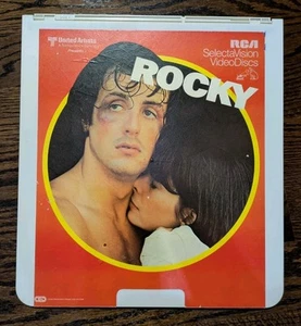 Rocky CED RCA SelectaVision Video Disc Capacitance Sylvester Stallone Movie Film - Picture 1 of 2