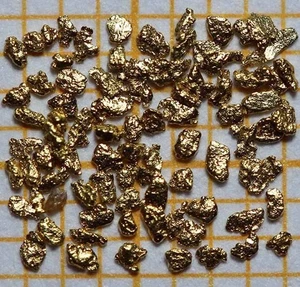 50 GOLDNUGGETS- GOLD NUGGETS aus ALASKA! - Bild 1 von 1