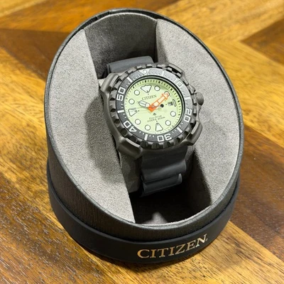 Citizen Promaster Diver Super Titanium BN0227-25X Eco-Drive & Full Lume Dial - Image 1 of 4