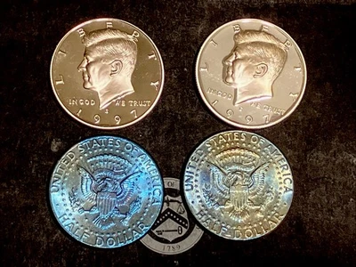 1997  PDSS  Silver Kennedy Half Dollar Set .  Really Nice Set From 97 🔥🔥 - Image 1 of 4