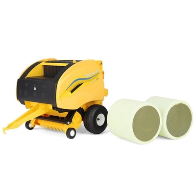 ERTL 1/16 New Holland 561 Roll-Belt Pressa Con 2 Rotondi Fieno 61014 - Immagine 1 di 4