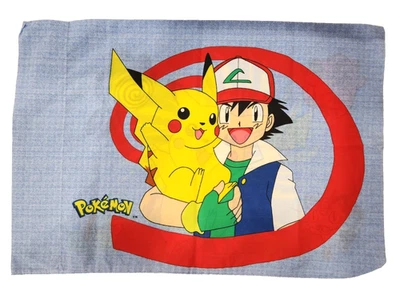 Funda de Almohada Pokemon Rara De Colección Ash and Pikachu 1998 Funda de Almohada Estándar Foto 1 de 4