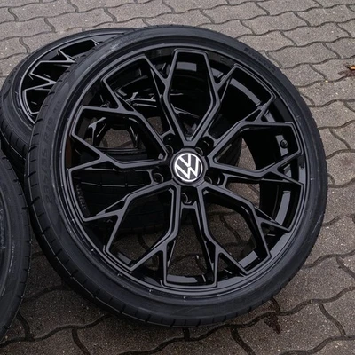 19 Zoll Allwetterräder RW03 für VW Passat 3G 3C B7 B8 B6 CC Scirocco Schwarz - Bild 1 von 4
