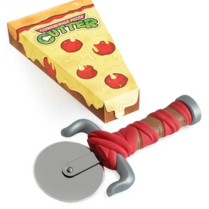 Geek Fuel Exclusive Cowabunga Pizza Cutter TMNT Teenage Mutant Ninja Turtles - Picture 1 of 4