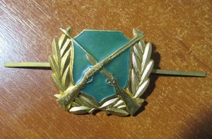 COCCARDA SOVIETICA PER UNIFORME BERRETTO DA CACCIATORE DI PROTEZIONE FORESTALE - Foto 1 di 3