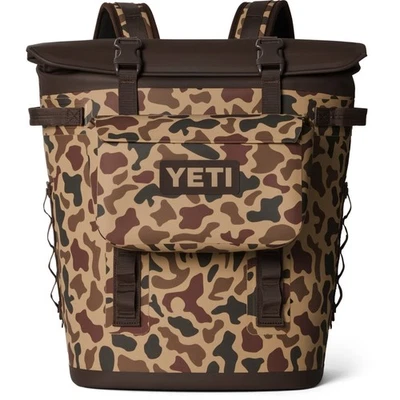 YETI Hopper M20 2.0 Backpack Soft Cooler, Color: Wetlands Camo - Image 1 of 4