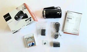 Sony HDR-PJ540 Handycam - Sony 32GB Micro SD - Hoya Lens Filter - Sony Case NOB - Picture 1 of 16