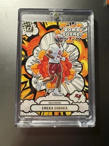 2025 Donruss Emeka Egbuka Bomb Squad Rookie RC #BS-EEA Buccaneers - Picture 1 of 2