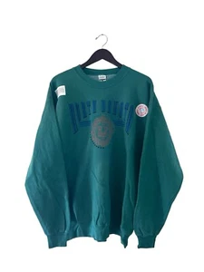 vintage north dakota university sweatshirt mens size large NOS NWT 90s USA made - Picture 1 of 7