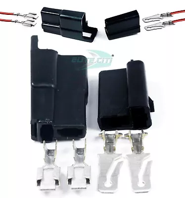 Delphi 2-Pin Metri-Pack 56 Series 2 Way Connector w/14-16 AWG  - Image 1 of 4