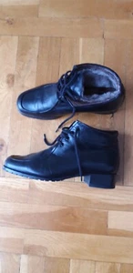 Damenstiefeletten, Marke REMUS, Made in Italy, Größe 40, schwarz, Textilfell - Bild 1 von 1