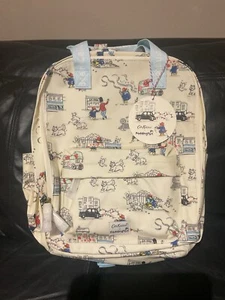 BNWT ADULTS Cath Kidston X Paddington Goes To Town Utility Style Backpack Ecru🥰 - Picture 1 of 4