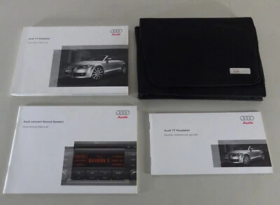 Owner's Manual / Handbook+ Wallet Audi TT Roadster Typ 8J from 11/2007 - Bild 1 von 2
