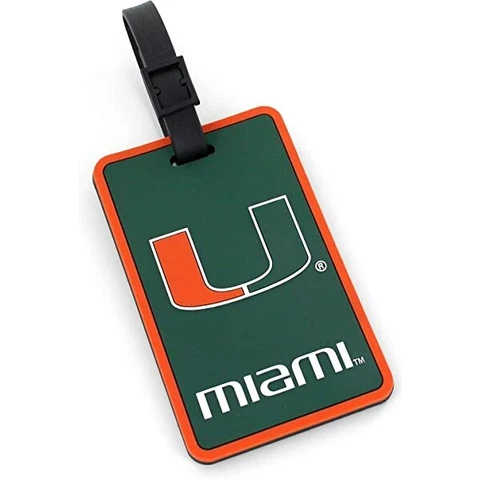 Miami Hurricanes Bag Tag Tag Luggage Tag Cover