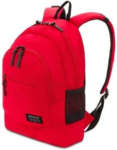 SWISSGEAR 2821 RED Daypack Backpack | Holds up to 15” Laptop | NEW w/ TAGS