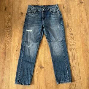 Pepe Mom Jeans Size 29 R Actual W30 L28 Blue Violet Carrot Denim High Waist - Picture 1 of 9