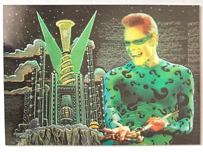 Fleer Ultra Batman Forever 1995 animación The Riddler #8 Jim Carrey Foto 1 de 3