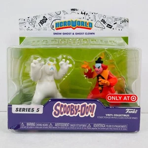 Funko Hero World: Scooby-Doo - Scooby Doo Paquete de 2 GhostClown/SnowGhost NUEVO - Imagen 1 de 2