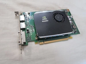 PNY NVIDIA QUADRO FX 580 512MB DDR3 GRAPHICS CARD DUAL VCQFX580-PCIE-T - Picture 1 of 3