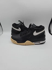 Talla 9 - Nike Flight Legacy Negro Blanco (Sin Caja, Sin Suela) - Imagen 1 de 21