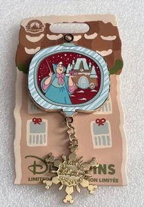 Disney Fairy Godmother Contemporary Resort Christmas Ornament Dangle LE Pin - Picture 1 of 1