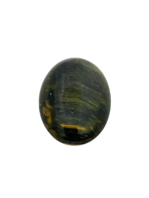 Natural Blue/Yellow Tiger's Eye Oval Cabochon - 64.40cts - Image 1 of 2