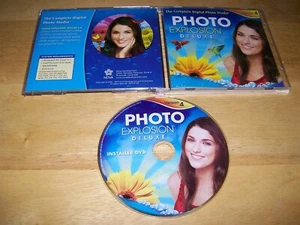 Photo Explosion Deluxe Version 4 PC DVD-ROM Nova Dev 2010 for Windows XP/Vista/7 - Picture 1 of 1
