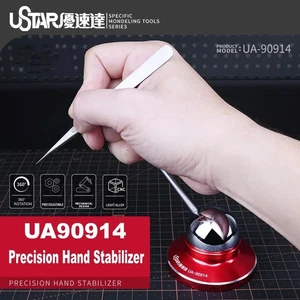 Ustar Precision Hand Stabilizer Tweezers Stable Tool for Model Making Aux Tool - Picture 1 of 14