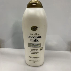 OGX Nourishing + Coconut Milk Moisturizing Daily Shampoo  24.5  Fl Oz - Picture 1 of 4