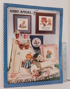Cross Stitch Pattern Booklet -Abby Angel by Craftways 1985 FREE SHIPPING - Picture 1 of 1