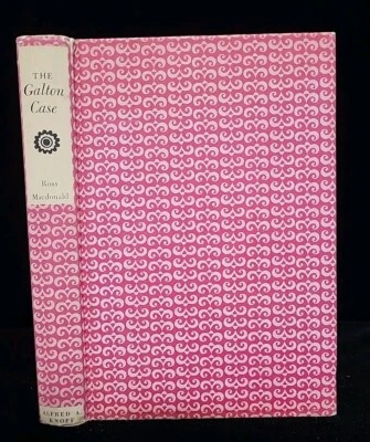 John Ross Macdonald.  The Galton Case 1st Edition. 1959. HC - Image 1 of 4