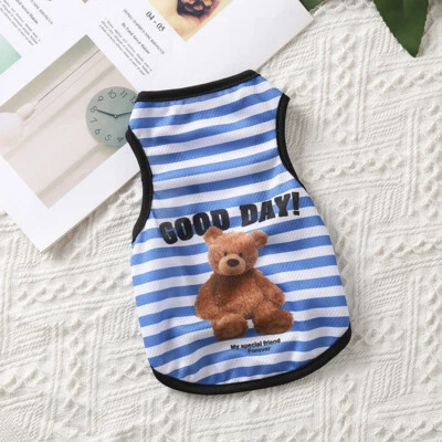 Pet Dog Clothes Puppy TShirt Clothing For Small Dogs Puppy Chihuahua Vest Plaid_ - Image 1 of 4