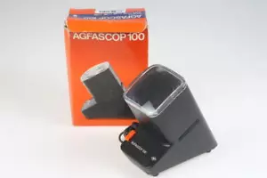 AGFA Diabetrachter für 5x5cm Dias AGFASCOP 100 - Picture 1 of 3