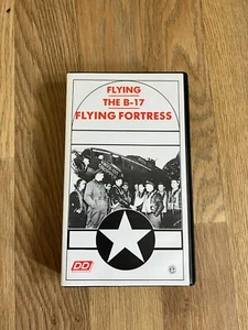 Flying The B-17 Flying Fortress (VHS) Video ~ Aircraft /War Planes DD 176 - Picture 1 of 3