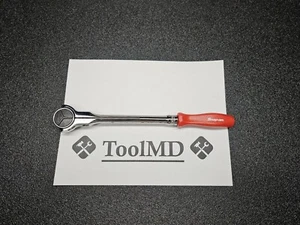 Herramientas Snap-on EE. UU. NUEVO ROJO 3/8" Unidad Agarre Duro Redondo Giratorio Trinquete FHNFD100 - Imagen 1 de 17