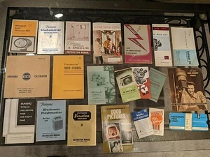 Over 25 Misc. Photography and Camera Periodicals, Pamphlets, Info Sheets, Books - Picture 1 of 8