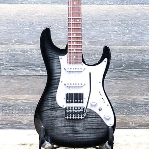 Ibanez AZ22S1F Standard Transparent Black Sunburst Roasted Maple Neck El. Guitar - Picture 1 of 21