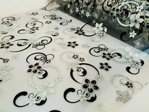 Tischdecke Folie PVC Tischfolie 80 cm Breite mit Muster  1,6 mm, Meterware - Bild 1 von 3