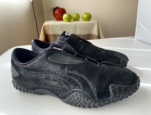 puma mostro black leather