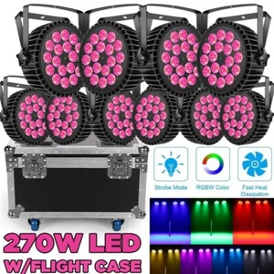 Luz 270W 18LED RGBW 4 en 1 etapa Par luz DMX DJ discoteca fiesta espectáculo luz de lavado - Imagen 1 de 30