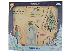 Milly & Flynn The Snowman And The Snowdog Kids Christmas Wooden Puzzle.(319) - Picture 1 of 7