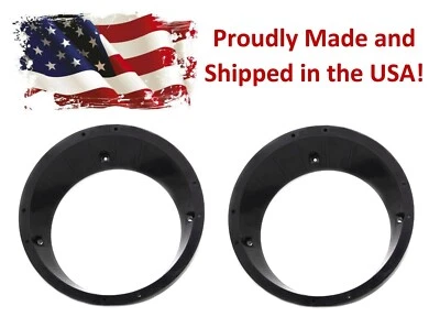 Speaker Adapters Rings 5.25"To6.5"For Harley Batwing FLHX FLHT Fairings96-13 2pk - Image 1 of 4