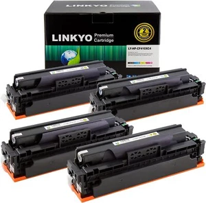 LINKYO Compatible Toner Cartridge Replacement for CF410X - Picture 1 of 8
