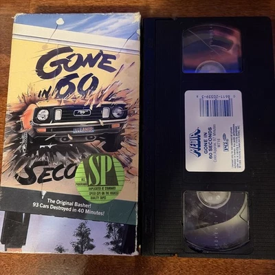 1974 Gone In 60 Seconds VHS-Marion Busia, H.B. Buy 2 Get 1 Free - Image 1 of 3