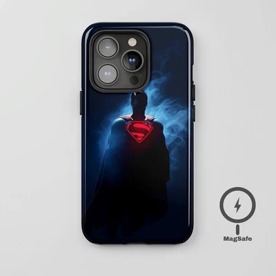 Capa resistente Superman Super Hero iPhone MagSafe para Apple iPhone série 14-16 - Imagem 1 de 4
